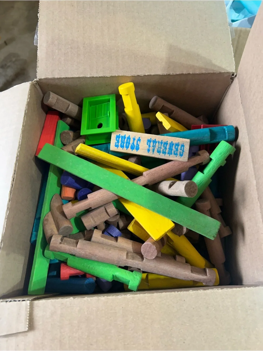 N/A wooden toy